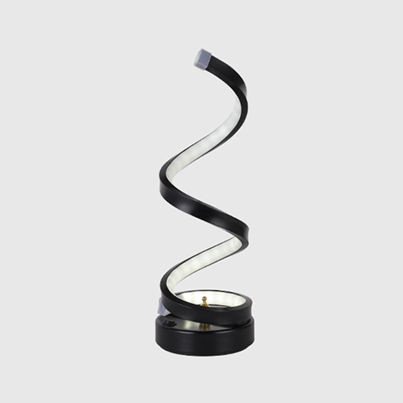 Linear Nightstand Lamp Contemporary Metal Nightstand Lamps for Bedroom and Club