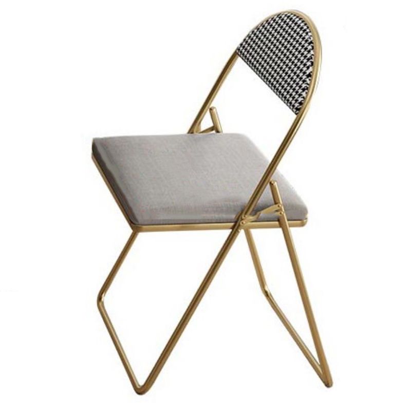 Folding Dining Table Set 1/3/5/7 Pcs Sintered Stone Dining Table with Armless Chairs