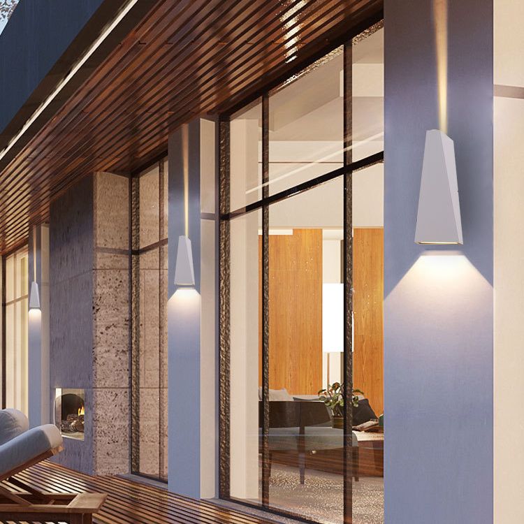 Unregelmäßige Form LED -Wandleuchte nach oben und unten lichtes Leuchten für Korridor