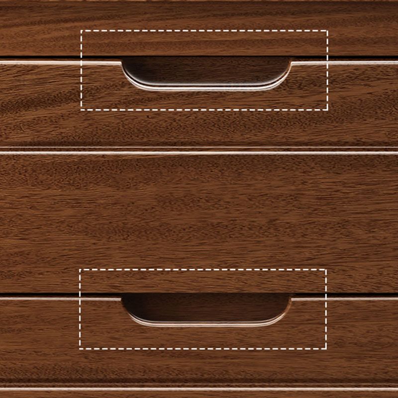 Modern Dresser Solid Wood Storage Chest Dresser 26.77-inch Height