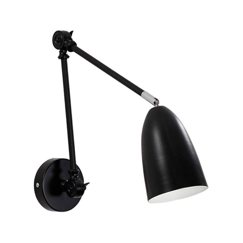 Modern Simple Shape Wall Light Sconces Metal 1 Light Wall Lighting Fixtures for Bedroom