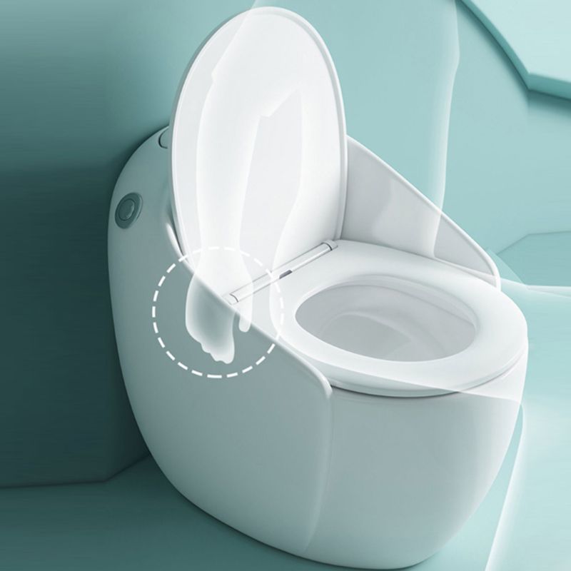 Modern Ceramic Flush Toilet One Piece Toilet Bowl for Washroom