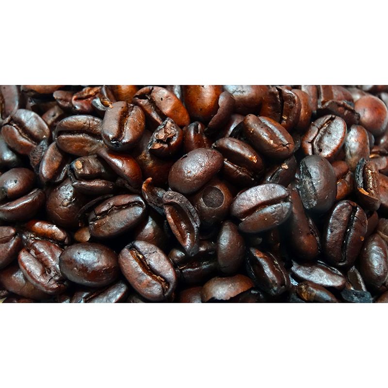 Photography Coffee Beans Mural Horizontal Wall Covering for Coffee Shop
