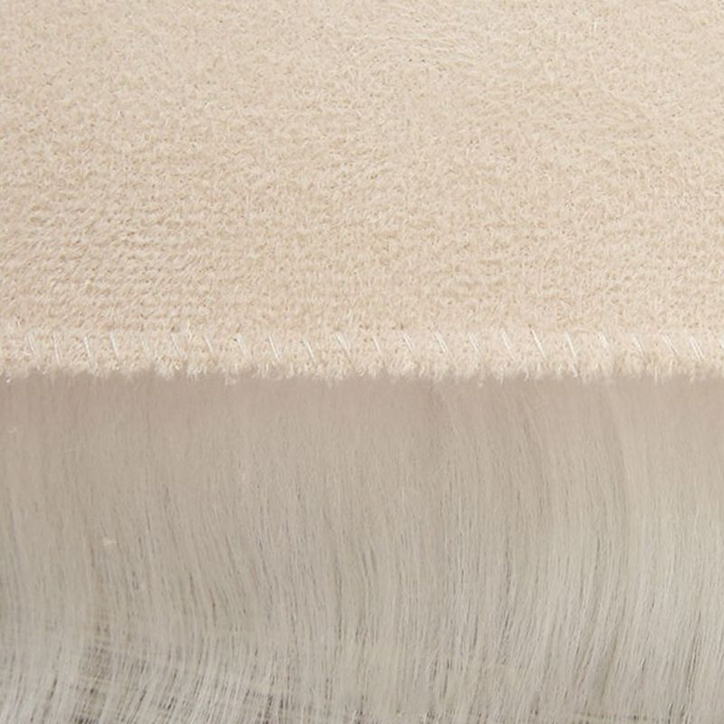 Fancy Plush Area Teppich Vollfarbener Polyester Teppich Easy Care Teppich für Wohnkultur