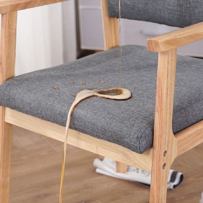 Sedia a braccio posteriore a base di balcone moderno finitura opaca tappezzeria