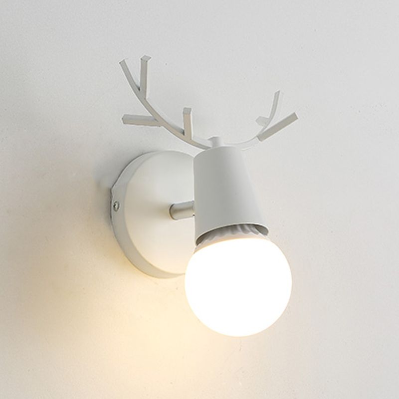 Macarons modernos de pared de metal únicos Luz de pared de 1 luces