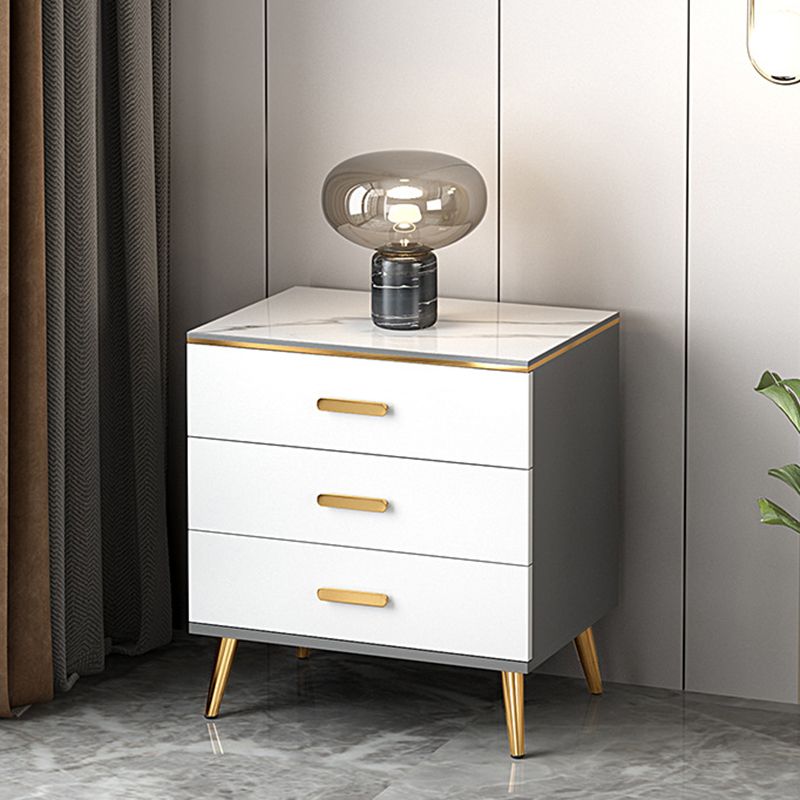 Modern Wood Accent Chest with Drawer 15.74" W,Water Resistant