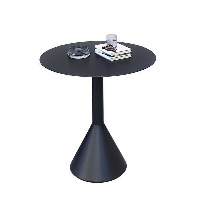 Black Modern Bar Table Set 1/2/3/4 Pcs Metal Bar Set for Small Places