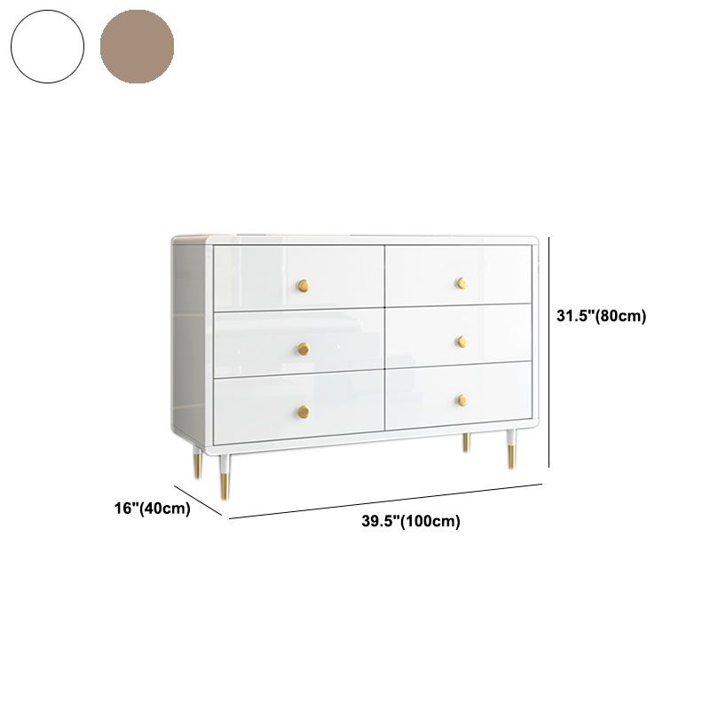 Modern Dresser Artificial Wood Storage Chest , 31.5-inch Height