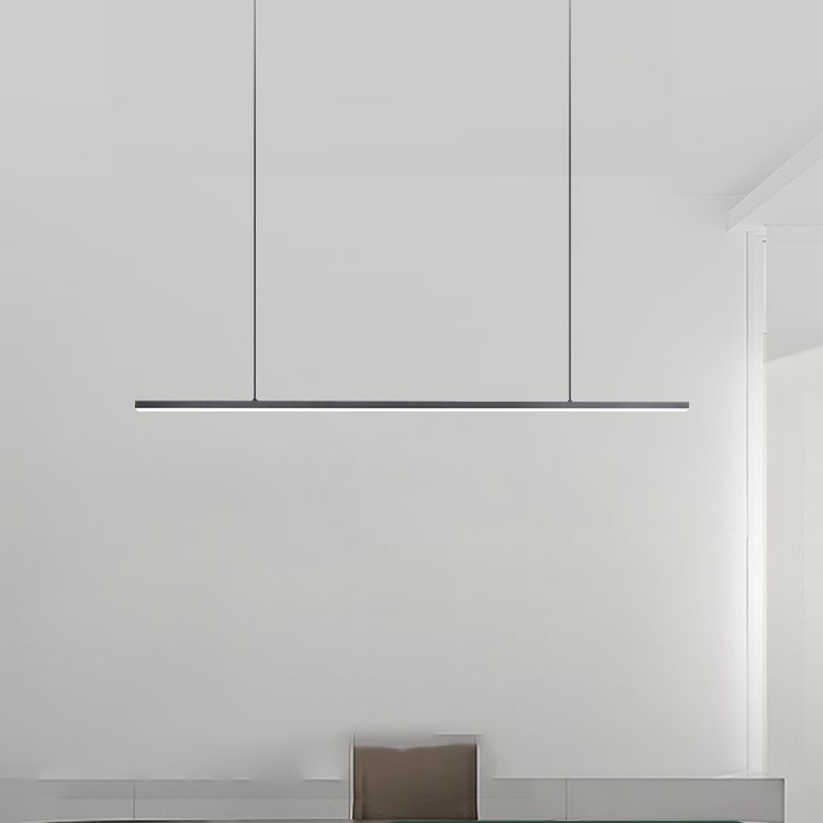 Simple Island Hanging Light Modern Island Light with Acrylic Shade for Dining Room