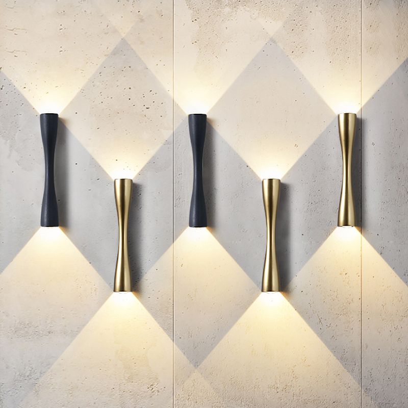 Geometric Wall Light Fixture Simplicity Metal Wall Sconce for Bedroom