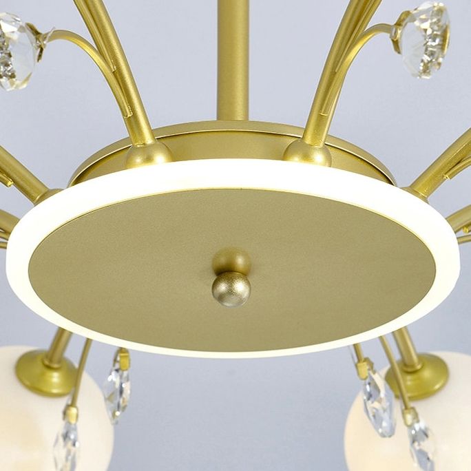 Lustres de pendentifs à nuance sphérique