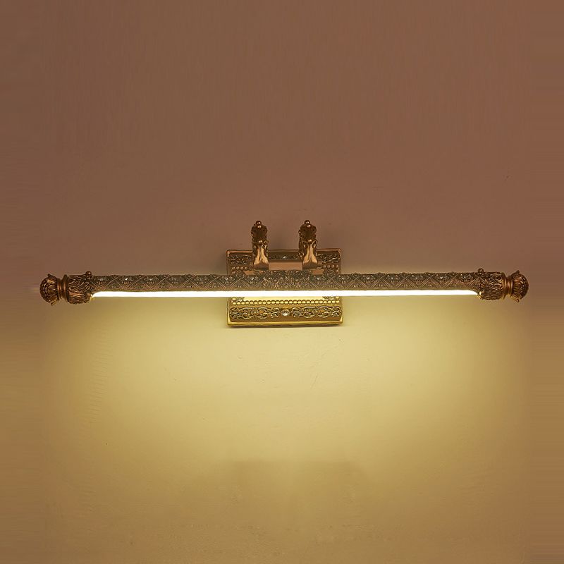 Slim Lineal Splique Simple acrílico Batio LED LEACHING de tocador de tocador