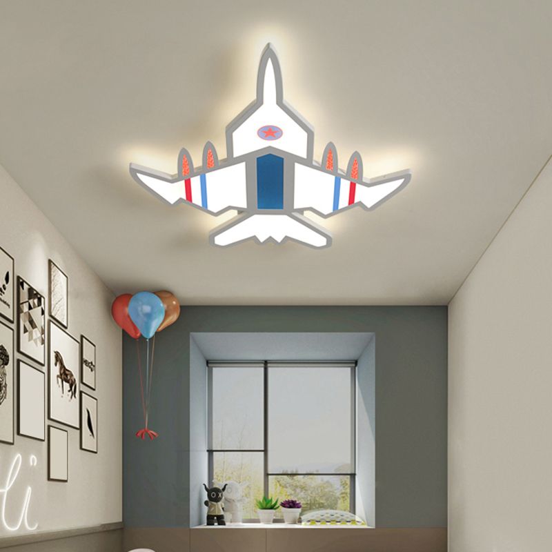 Avion à chasse d'eau LED LED CHILRENS CHAMBRE ACRYLIQU