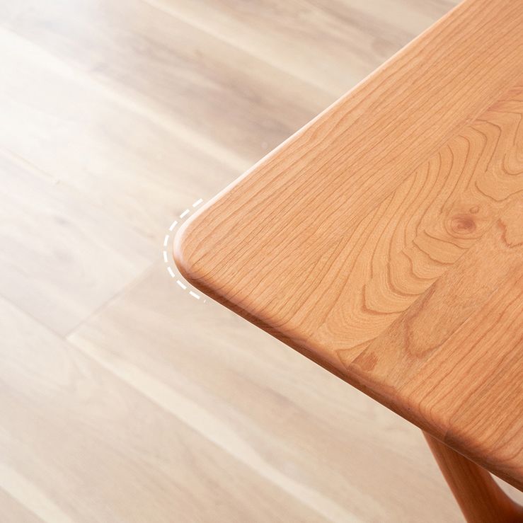 Moderner Stil Rechteck 4 Fuß Hausmöbel Massivholz Esszimmer Sammlung
