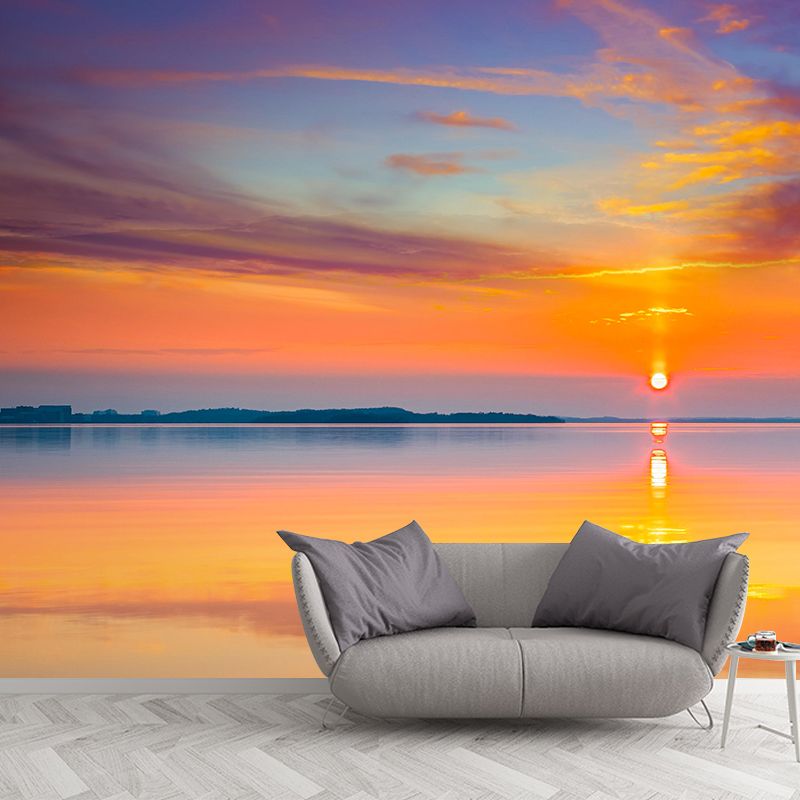 Sky View Wall Mural Wallpaper Modern Style Mildew Resistant for Decoration