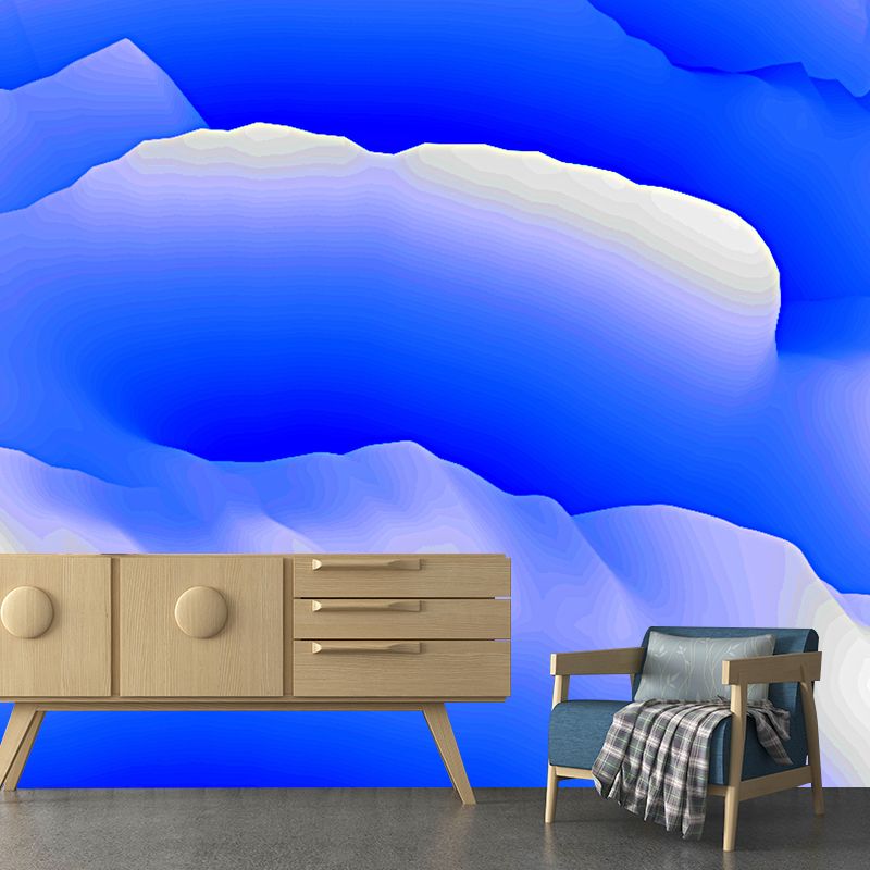 Mildew Resistant Illustration Mural Wallpaper Abstract Style Indoor Wall Mural