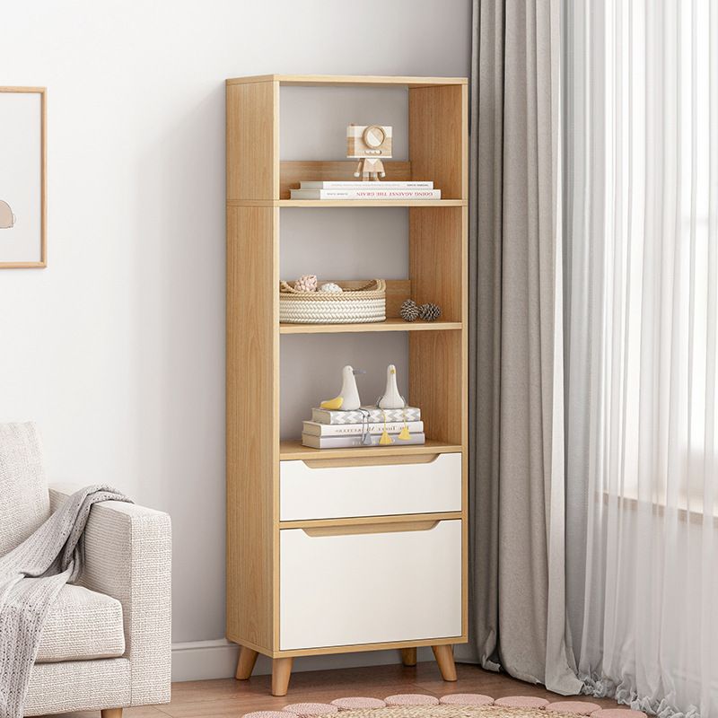 Standard Bookcase Scandinavian Shelf Bookcase for Home Office