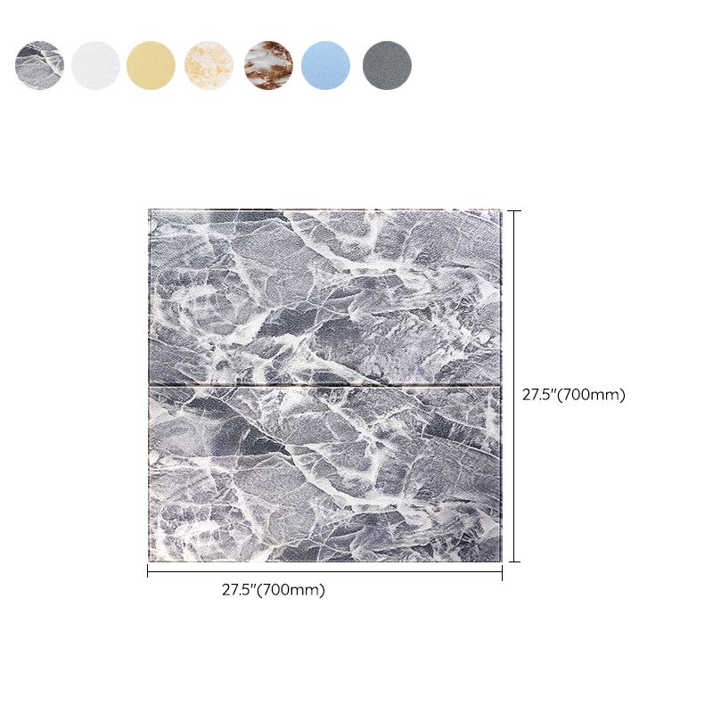 Modern Pearl Wainscoting PVC Foam Wall Access Panel Peel and Stick Wall Tile