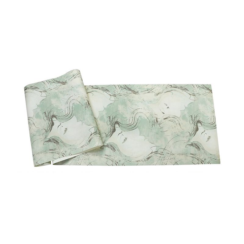 57.1 sq ft. Contemporary Wallpaper Roll for Living Room Decor in Natural Color, Non-Pasted