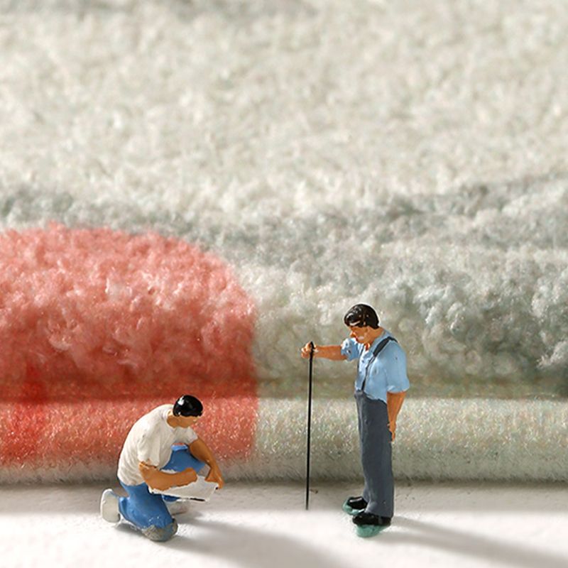 Groen Modern Rug Tapsel Blending Plant Tapijt Non-slip achterste Tapijt voor woonkamer