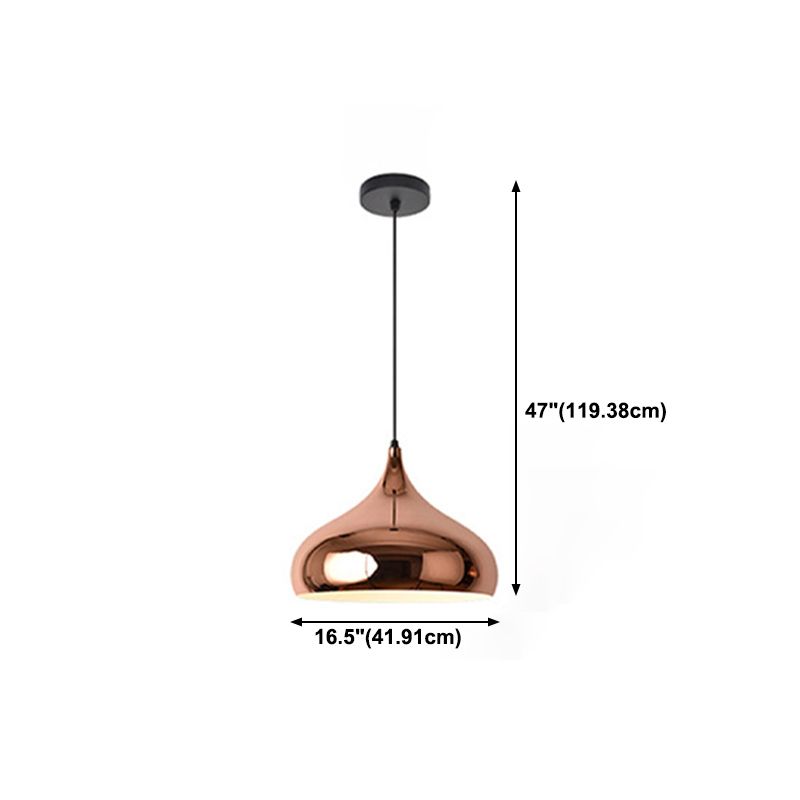 Ceiling Pendant Light Metal Modern Style Suspension Pendant Light