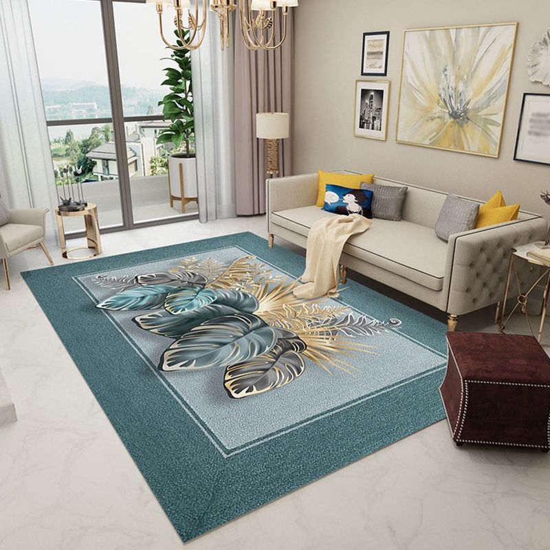 Ontspannend stromend patroon tapijt polyester tapijtkleurige resistent binnen vloerkleed voor woningdecoratie