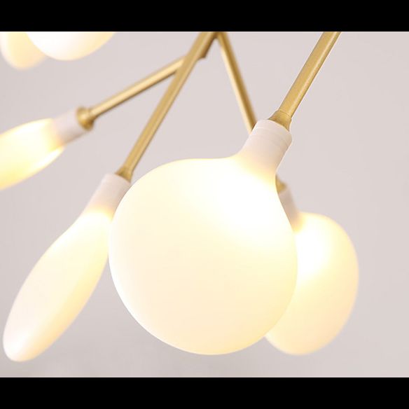 Lampade a LEDSHADE ACRILICO LAMBRICA ACRILICO in stile nordico in stile oro