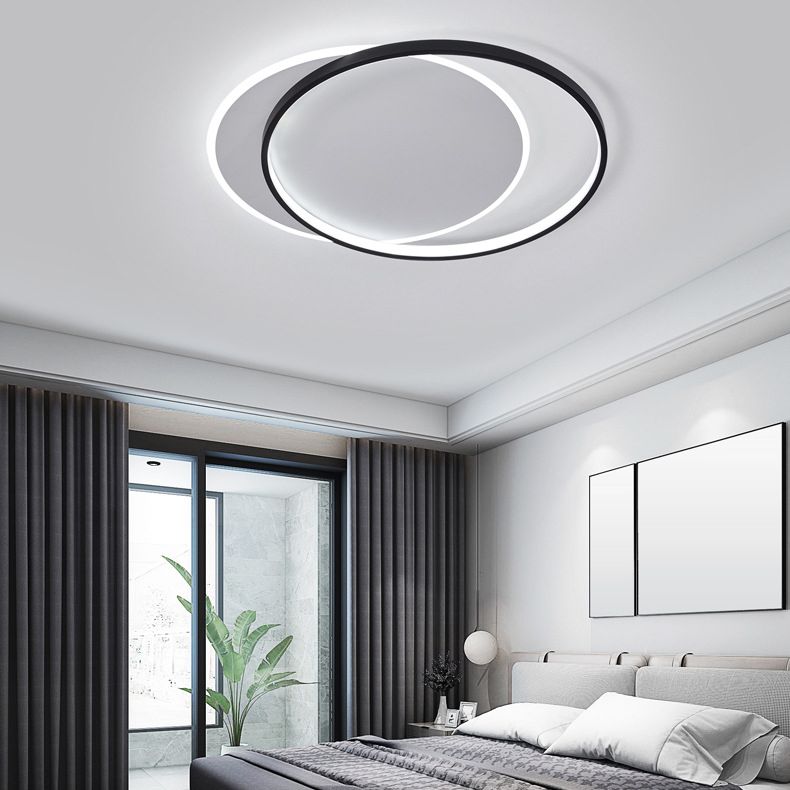 19,5 Pollici Wide Nordic Simplicity LED Soffitto Light Interrking Cerchi Home Decorativi Illuminazione Fissaggio