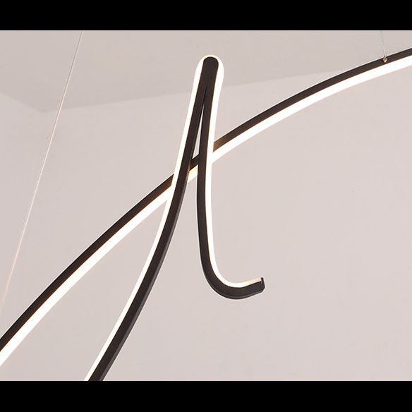 Lampadella a sospensione regolabile leggero moderno semplicità a spirale a spirale a spirale per il ristorante