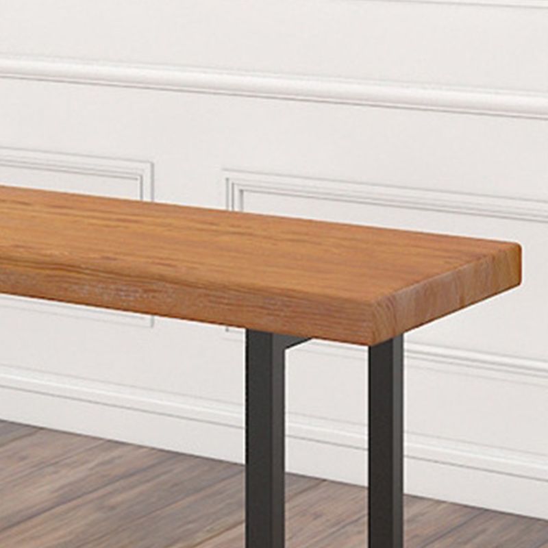 Industrial Style 1/2/7 Pieces Bar Table Set Rectangle Bar Table with High Stools