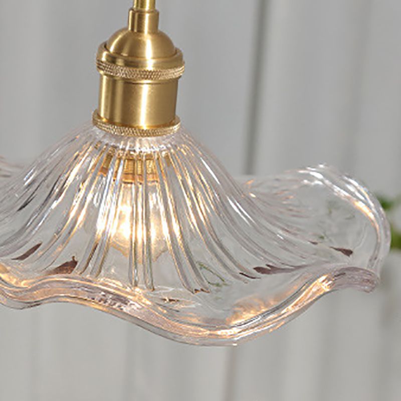 Creative Ceiling Light Modern Glass Flush Mount Light for Living Room