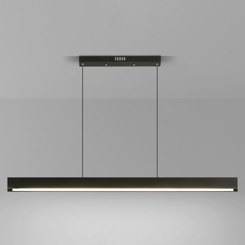 Modern Led Island Licht armatuur rechthoekige vorm hanglampje voor huis eetkamer