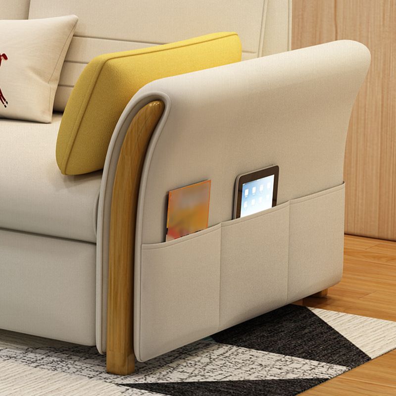 Cushion Back Contemporary Storage Living Room L-Shape Reclining Sofa