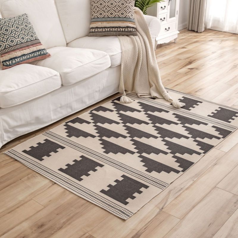 Tapis de décoration occidentale Tapis à motifs géo à motifs géo