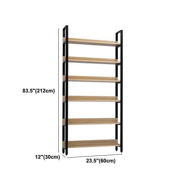 Modern Engineered Bookcase Natural Etagere Bookshelf for Any Room