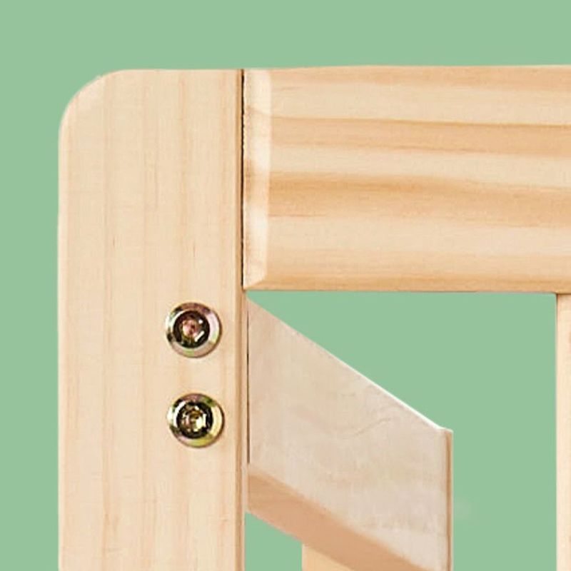 Solid Wood Baby Changing Table with Storage Changing Table Arch Top