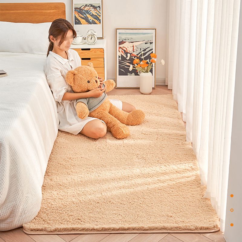 Semplicità Solid shag tappeto tappeto tappeto in poliestere tappeto per interni per adulti camera da letto
