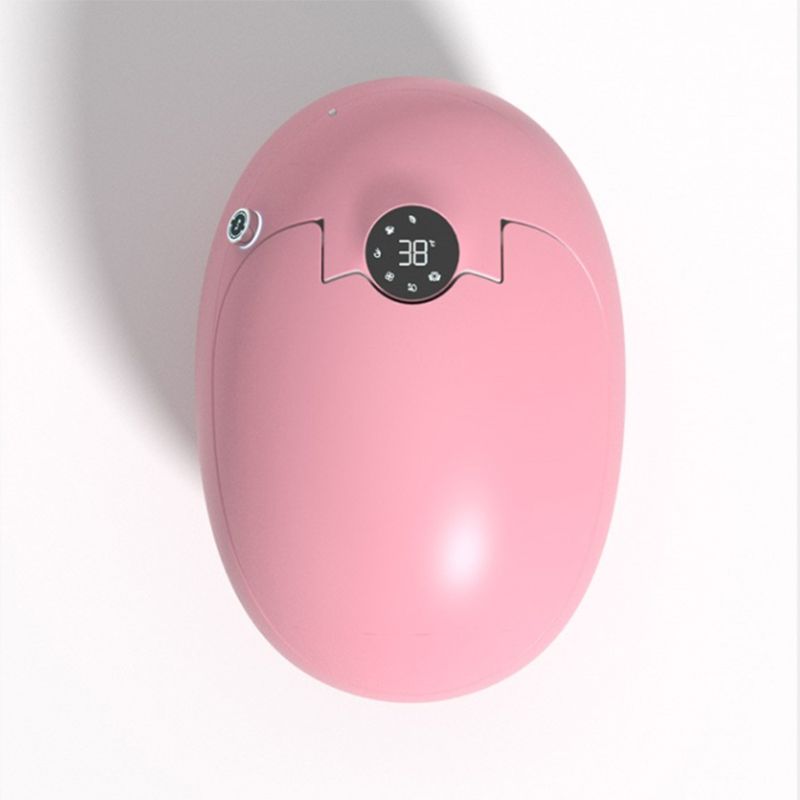 Contemporary Ceramic Flush Toilet Heated Seat Included Urine Toilet for Bathroom