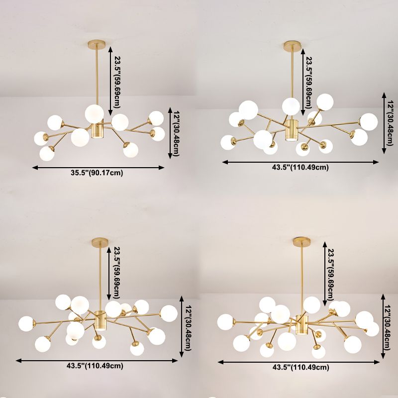 Accesorios de lámparas colgantes de tono esférico contemporáneo accesorios de iluminación de vidrio