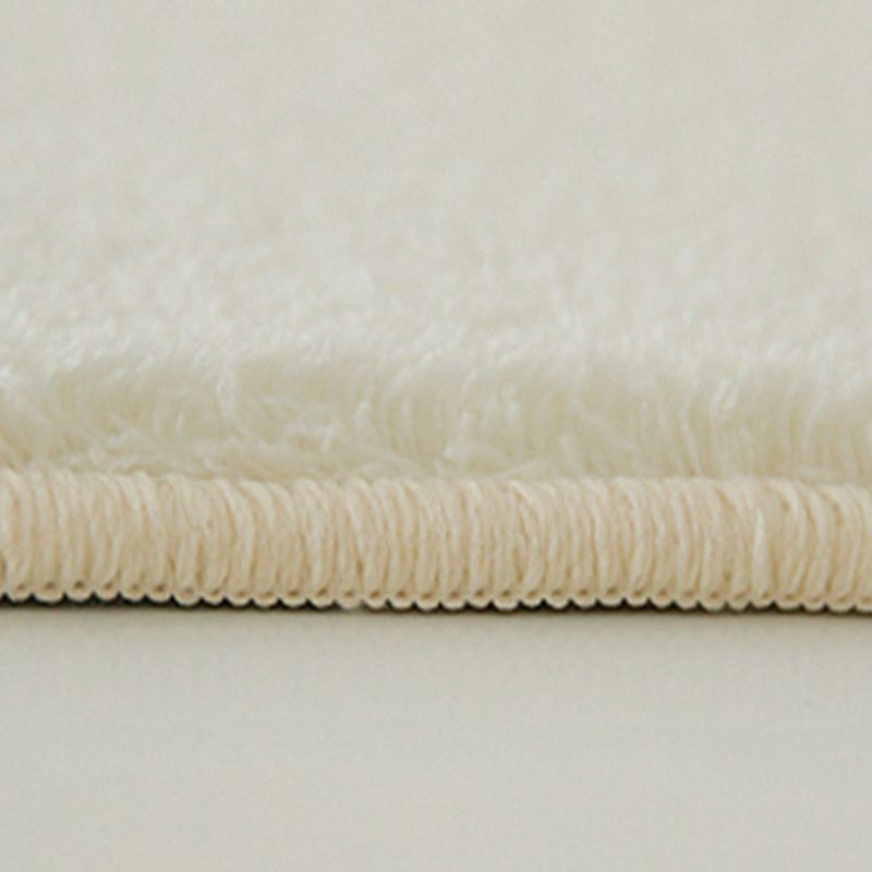 Simple Striped Rug Polyester Green Rug Tear Resistant Rug for Living Room