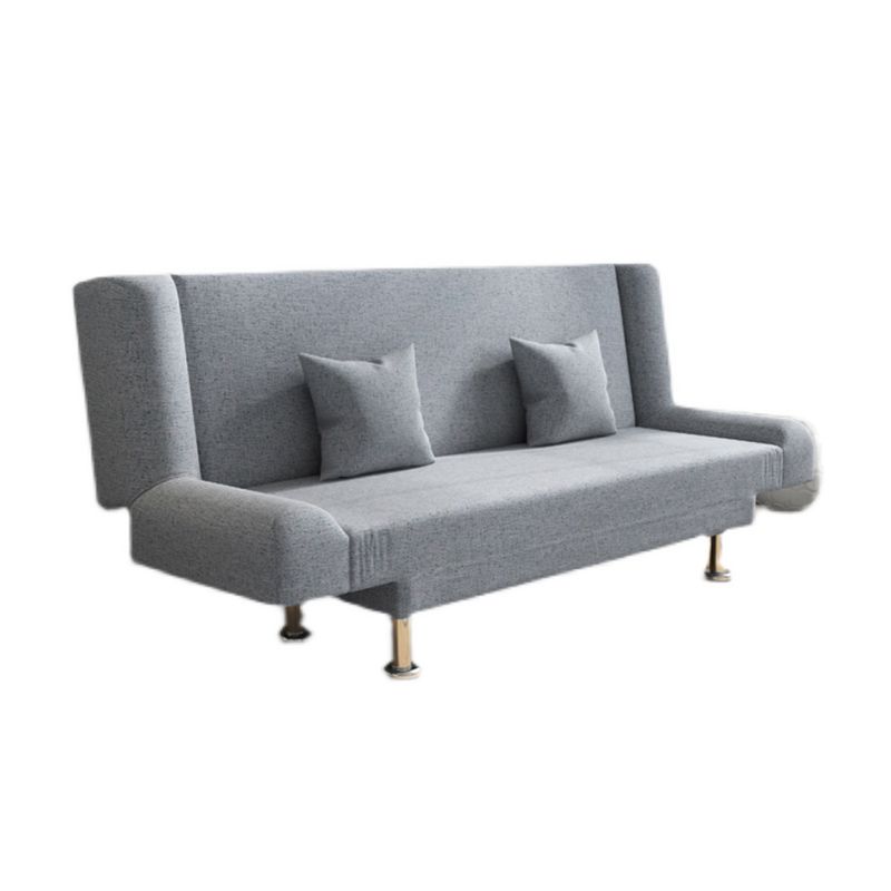 Coton mélange canapé moderne 23 "w canapé arrière canapé sans bras pour le salon