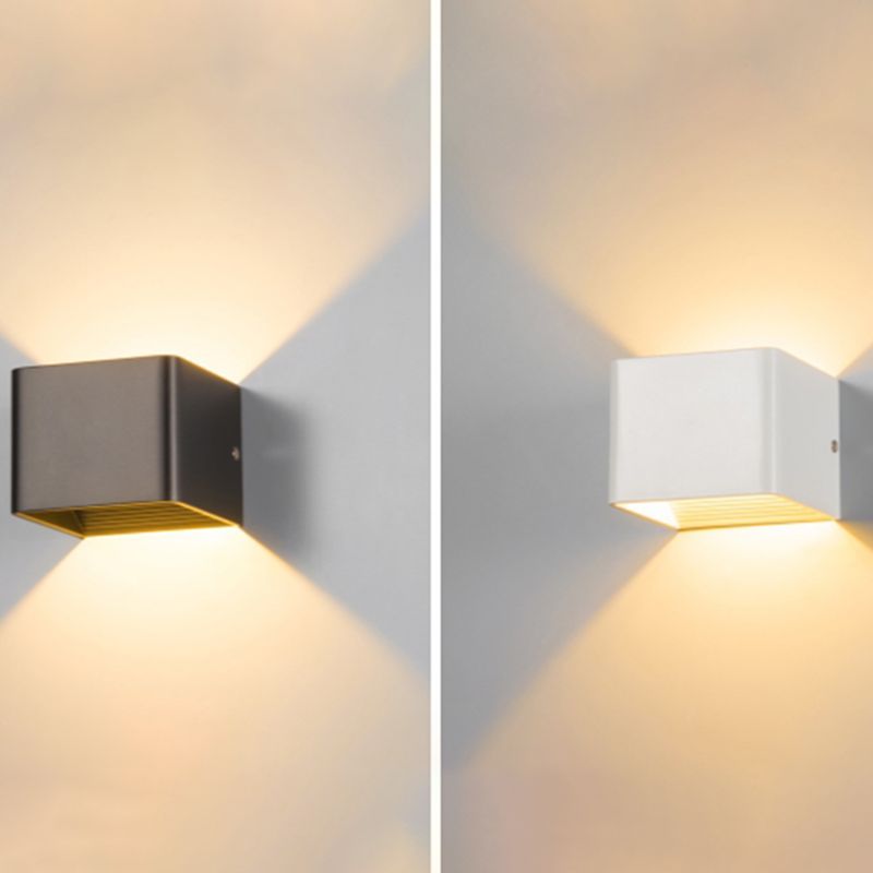 2 LA LIGHTS ALIMENTO MOTORE MONTRIO MONTO MOTORE MODERNO FISSATO DELLA SCONCE GEOMETRICA