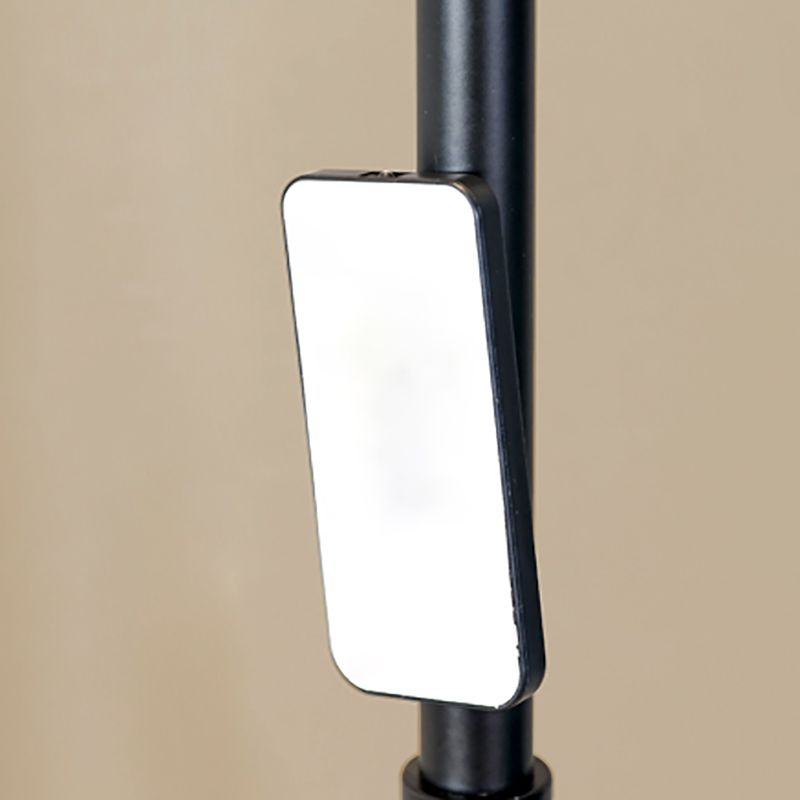 Linear Shape Metal Floor Lamp Modern 1 Light Floor Light for Living Room