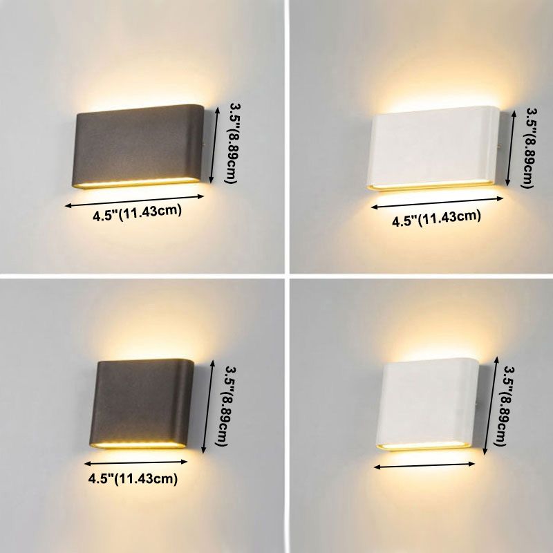 Stile moderno semplicità per le pareti da esterno impermeabili per il corridoio del portico