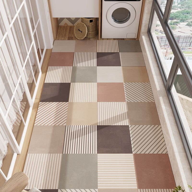 Casual Geometric Pattern Carpet Polyester Rug Stain Resistant Indoor Rug for Home Decoration