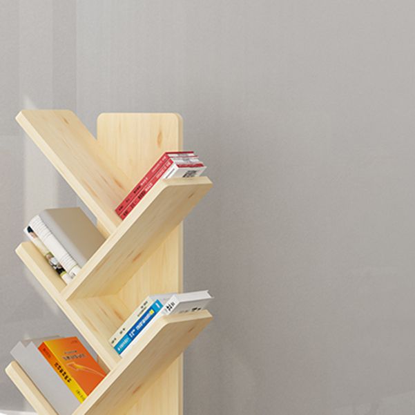 7.87"W Bookshelf Closed Back Contemporary Style Bookcase for Office Home