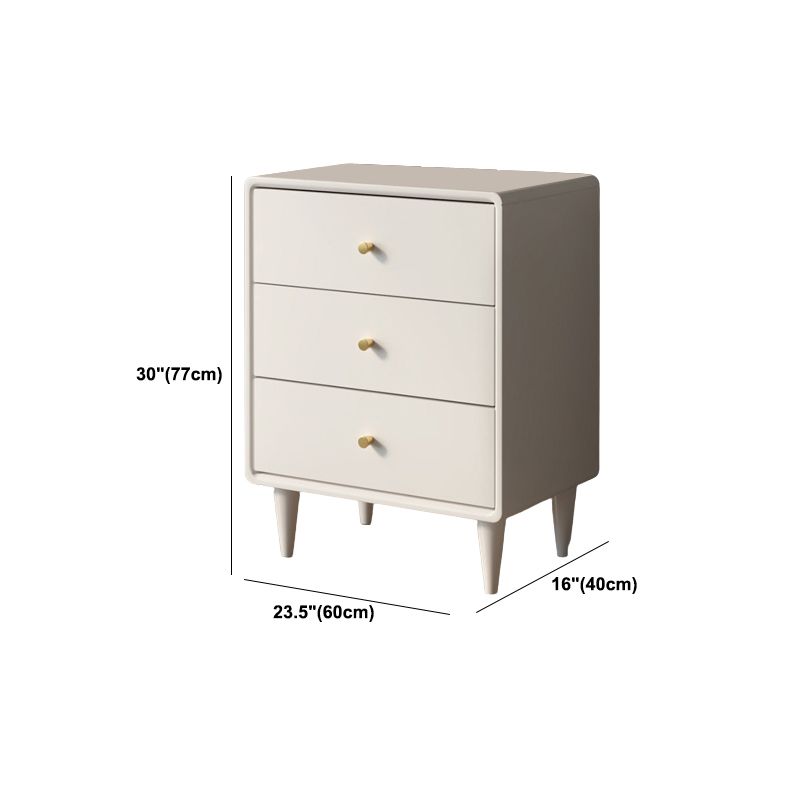 Classic Glam Solid Pine Storage Chest Dresser Vertical Dresser