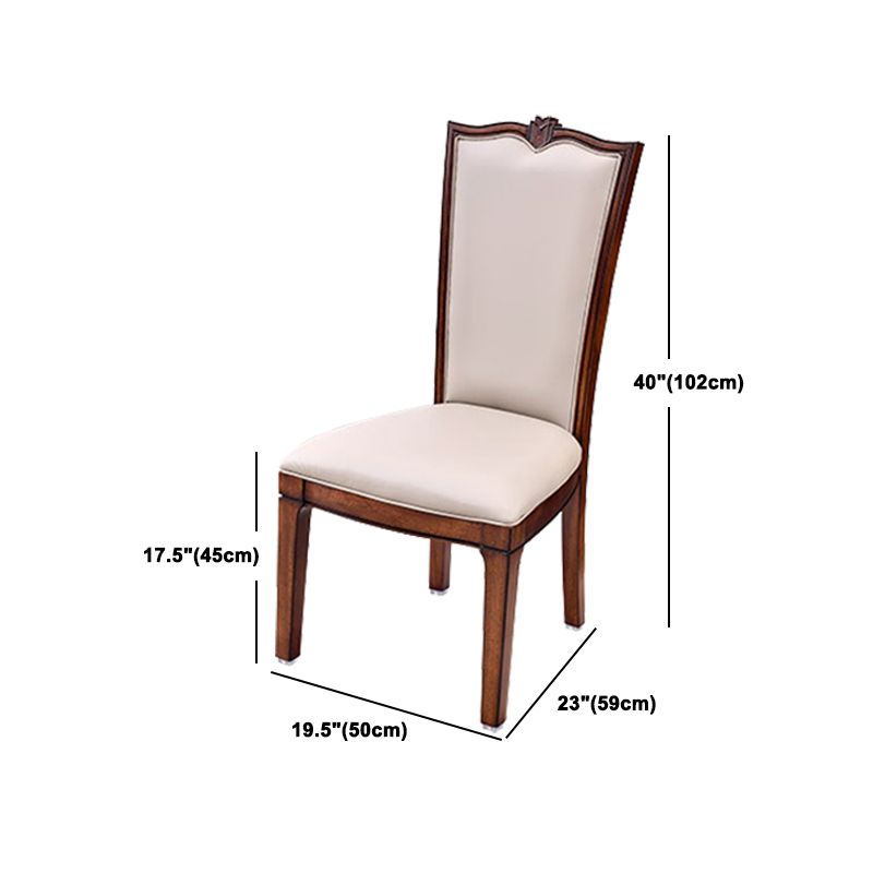 Traditional Rectangle Table Set 1/2/5 Pieces Dining Set for Home