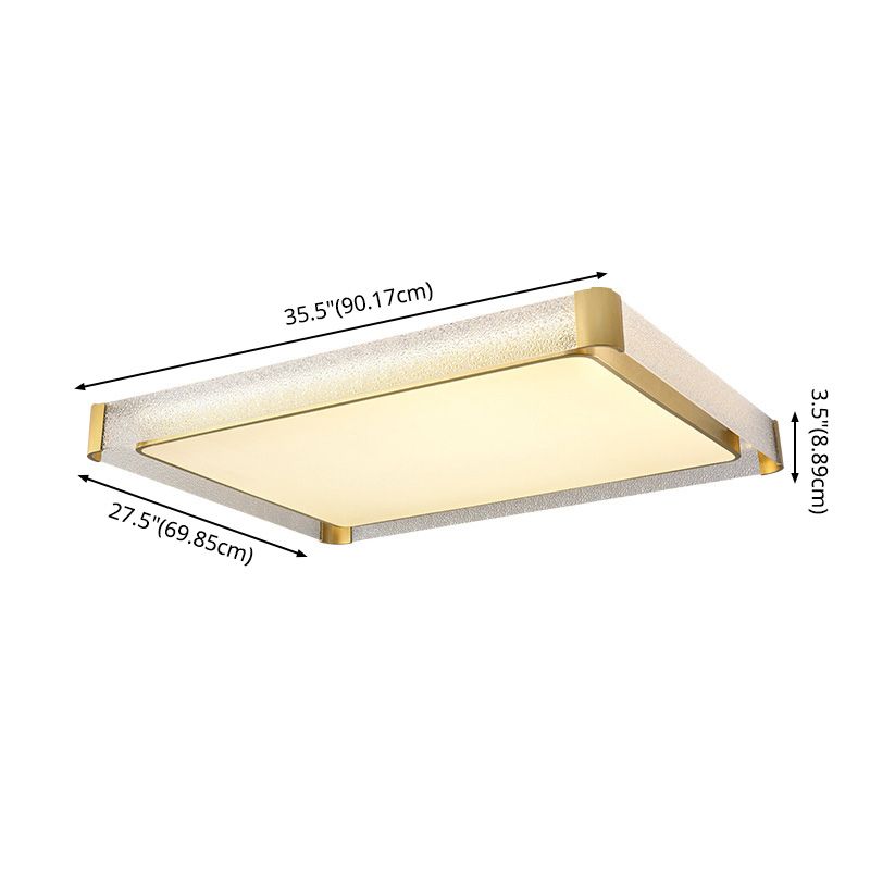 Metalen moderne stijl ontwerp inbouwverlichting LED-glaslamp voor woonkamer